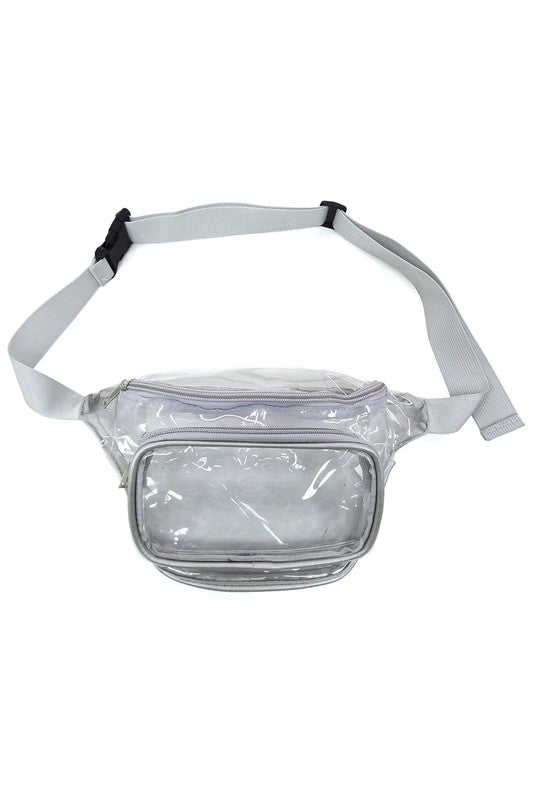 See Thru Transparent Fanny Pack Waist Bag