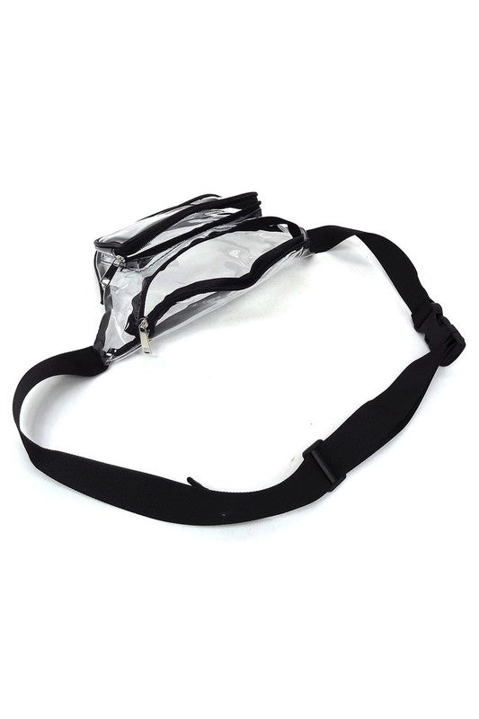 See Thru Transparent Fanny Pack Waist Bag