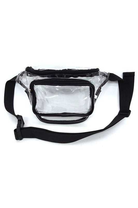 See Thru Transparent Fanny Pack Waist Bag
