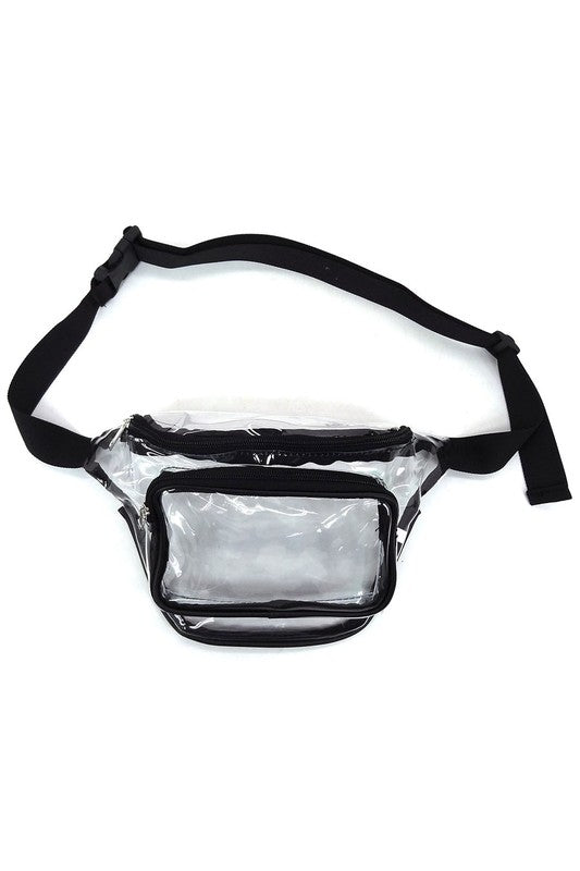 See Thru Transparent Fanny Pack Waist Bag