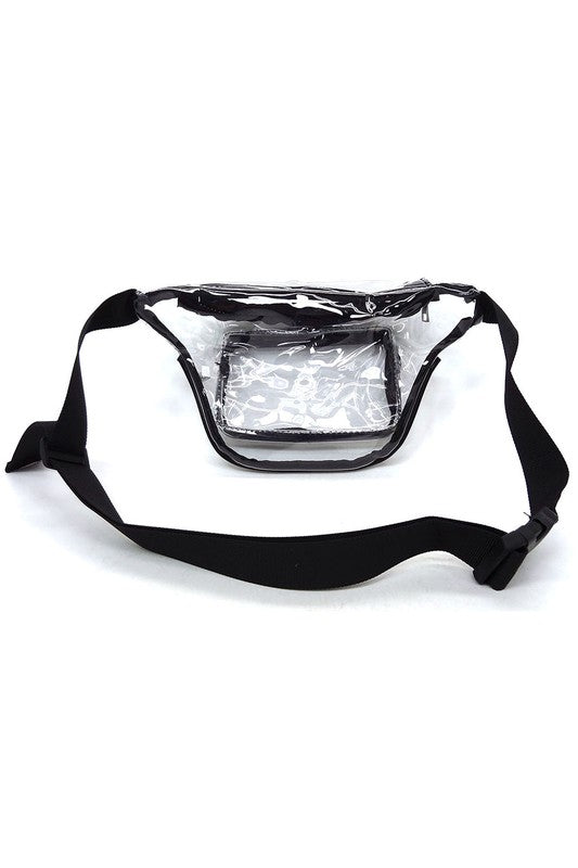 See Thru Transparent Fanny Pack Waist Bag