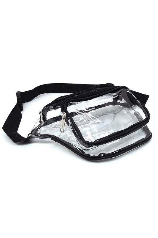 See Thru Transparent Fanny Pack Waist Bag