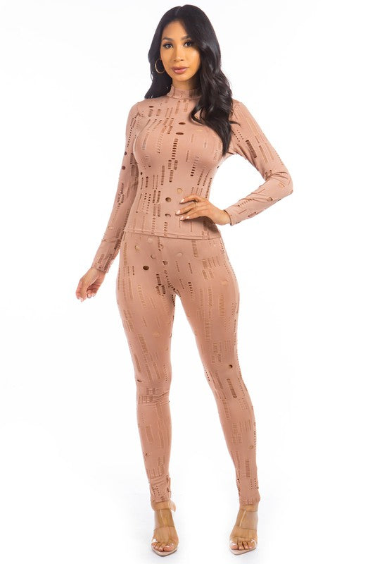 SEXY TWO PIECE PANT SET