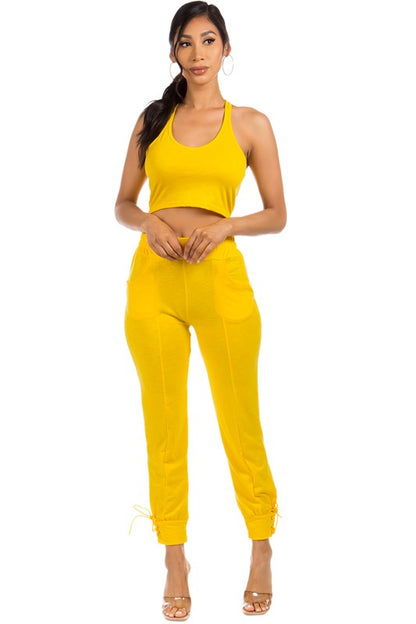 SEXY SUMMER TWO PIECE PANT SET