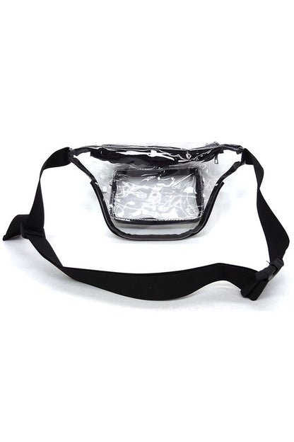 See Thru Transparent  Fanny Pack Waist Bag