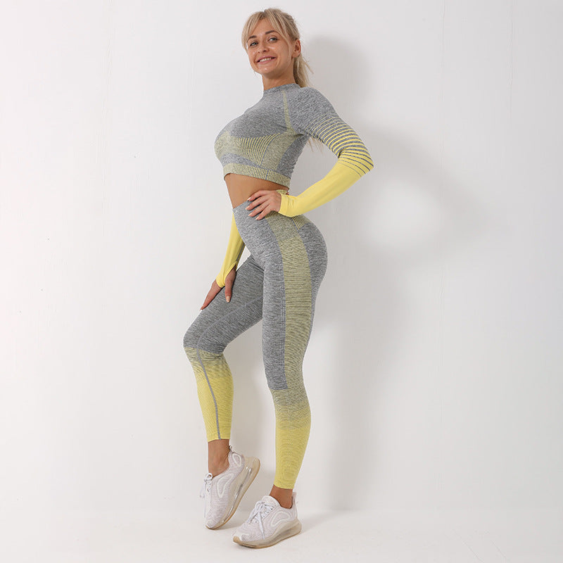 Seamless knitted yoga wear - My Store