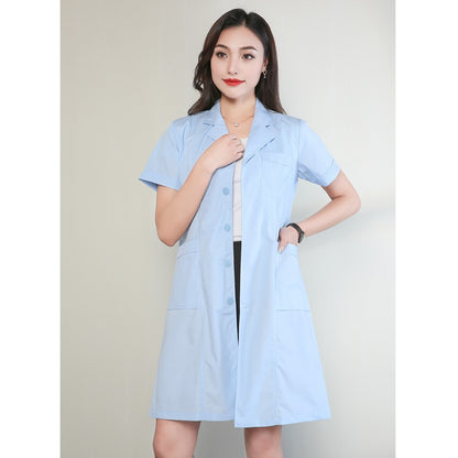 Doctors and Nurses Long Sleeve Blue Lab Coat