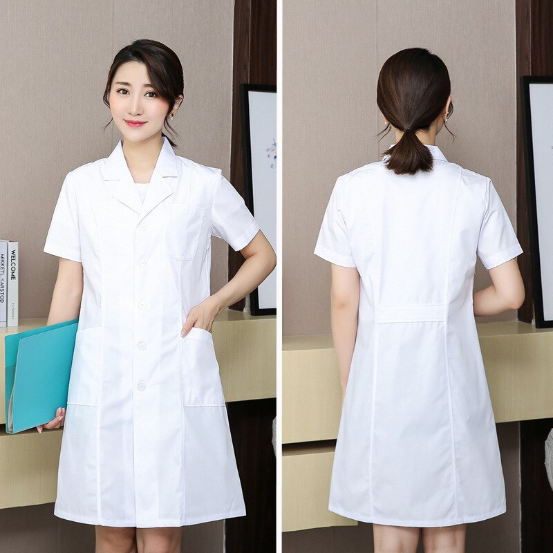 Doctors and Nurses Long Sleeve Blue Lab Coat