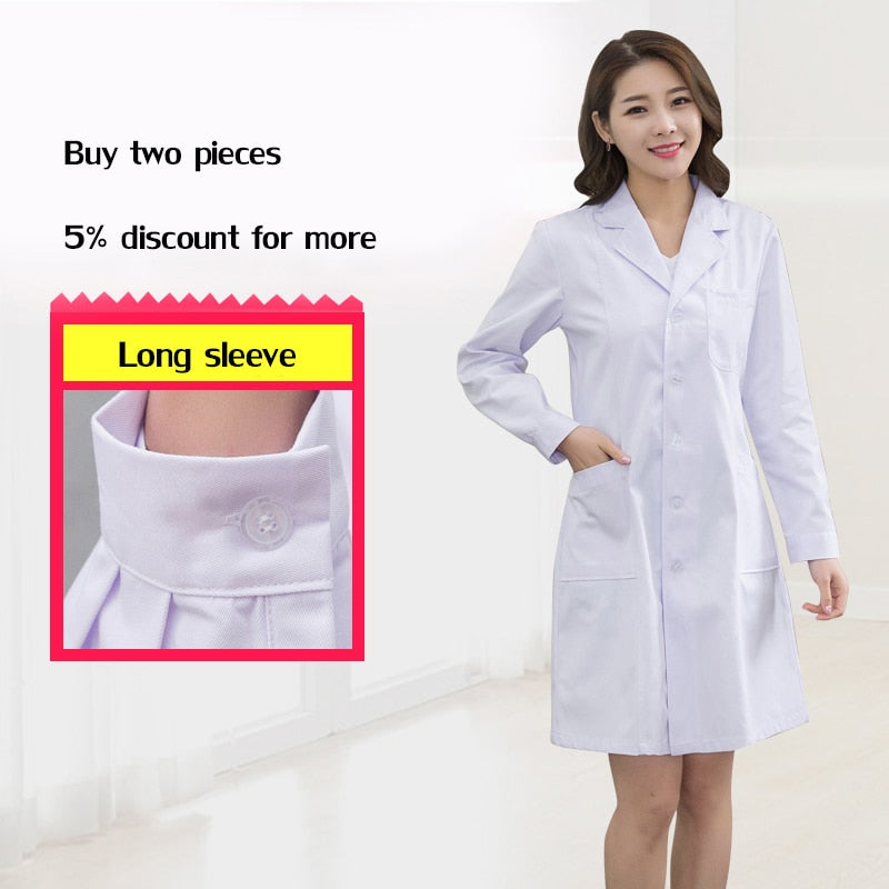 new high-quality ladies nursing robe lab coat - My Store