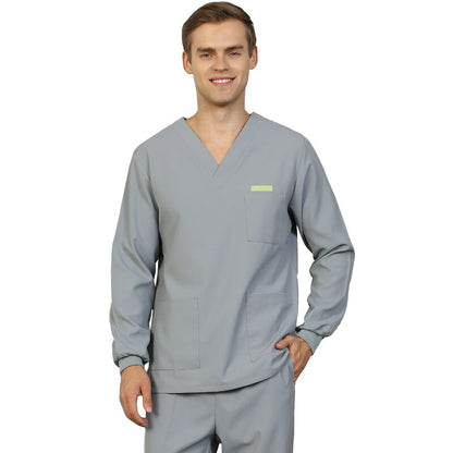 Grey Scrub Uniform Women Nursing Scrubs Set - My Store