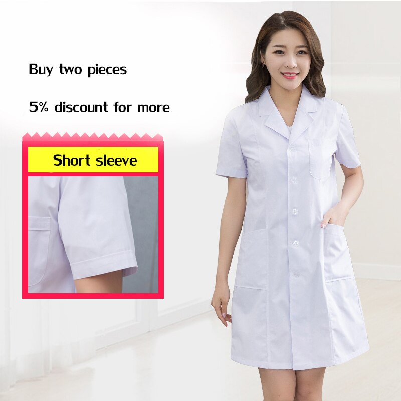 new high-quality ladies nursing robe lab coat - My Store