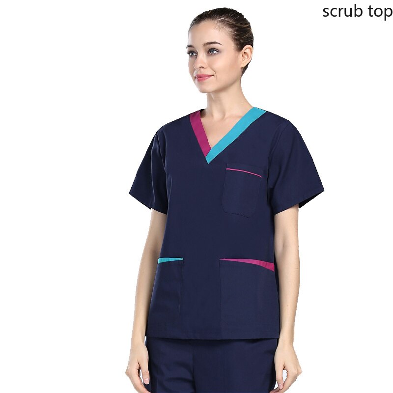 Short Sleeve Medical Uniforms V Neck Workwear - My Store