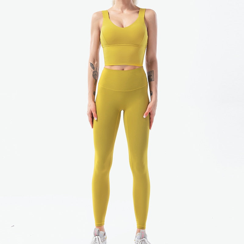 Naked-Feel High Waist Leggings & Active Bras