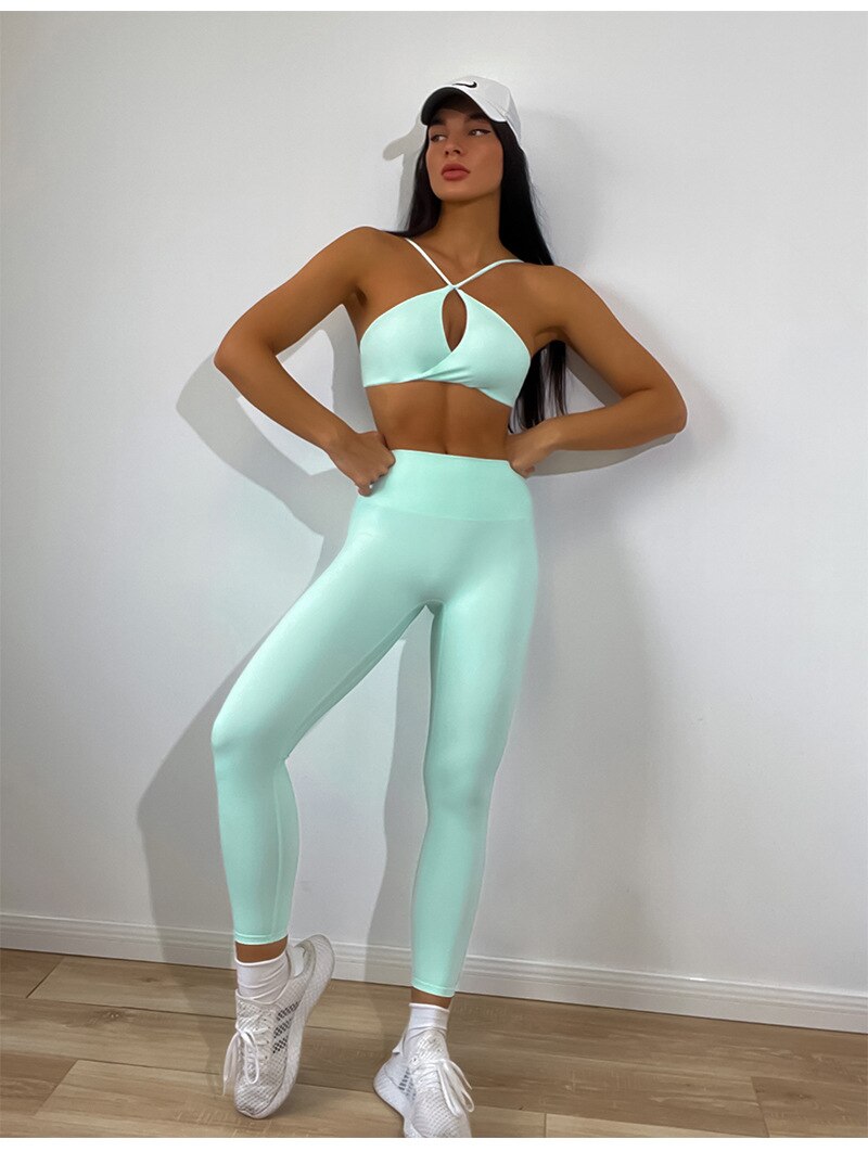 Sexy Yoga Clothing 2 Piece Sets