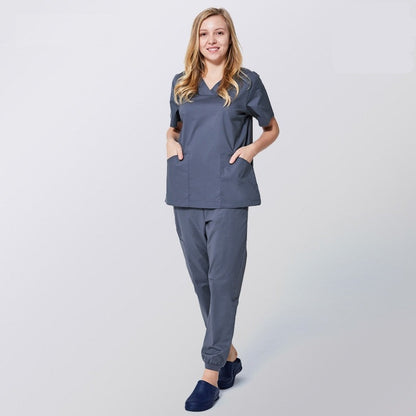 Nursing Uniforms Spandex Clinics Suit - My Store