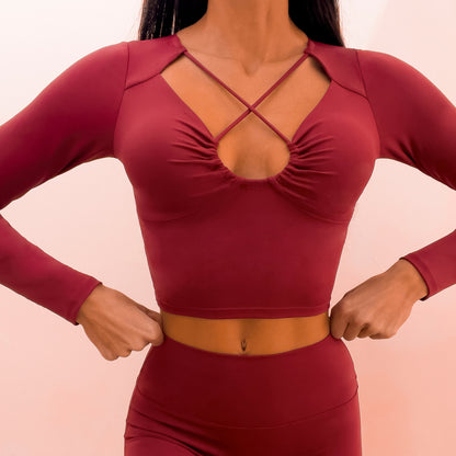 Sexy Yoga Clothing 2 Piece Sets